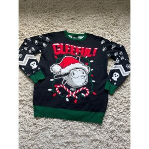 Kodak Black Sniper Gang Ugly Christmas Sweater Mens M Gleeful